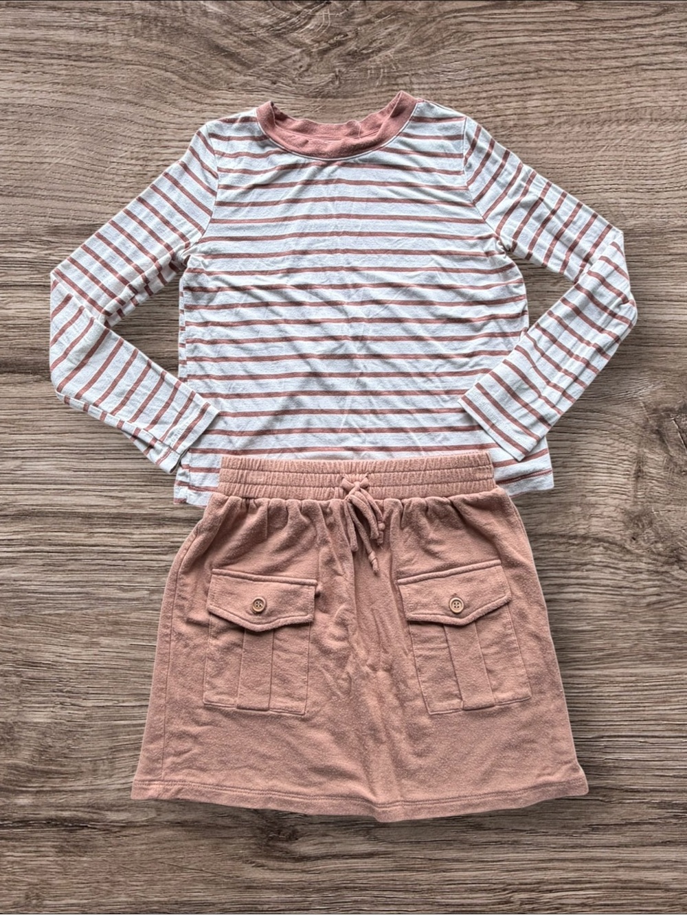 Girls Copper Key Matching Set Size Small